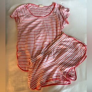 Short sleeve LAKE pajamas set